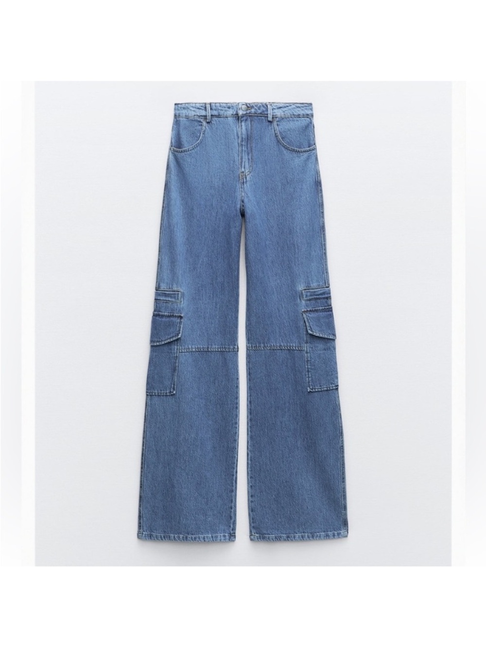 Zara Cargo Jeans